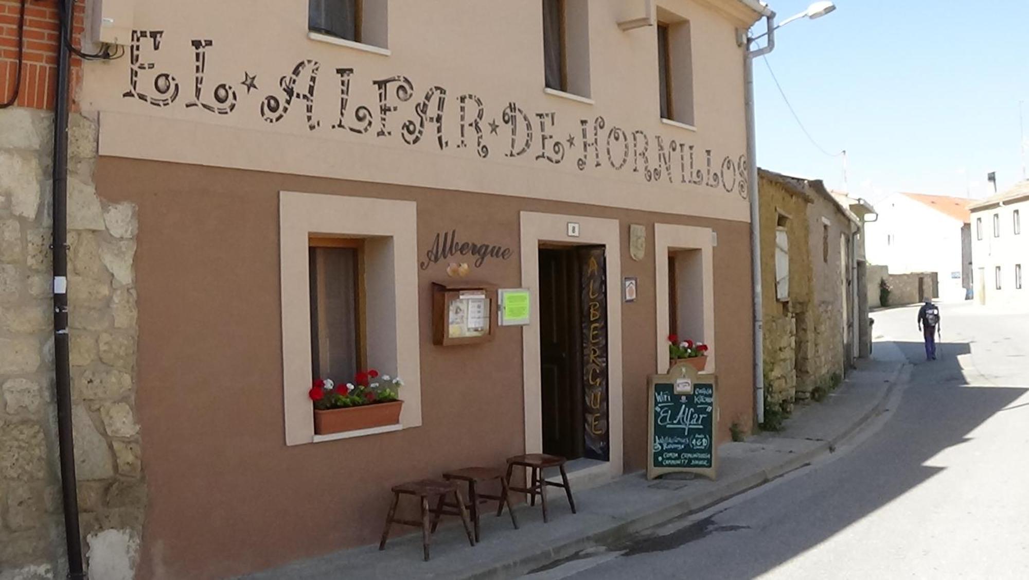 Albergue El Alfar/Pilgrim Hostel Hornillos del Camino Exterior foto